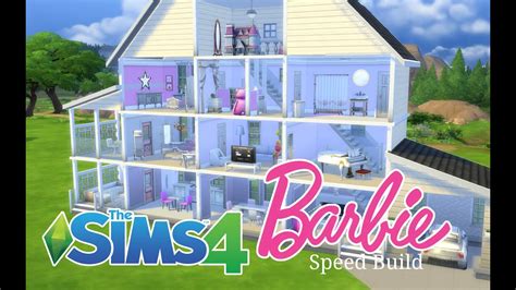 The Sims 4 House Building Barbie House Replica House 2 Youtube