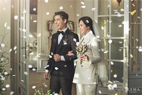 Kangnam And Lee Sang Hwa Reveal Romantic Wedding Photos Allkpop