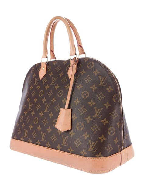 Louis Vuitton Monogram Alma Gm Handbags Lou87113 The Realreal