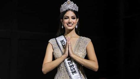 The Answer That Won Harnaaz Sandhu Miss Universe 2021 Title Watch Video Mint