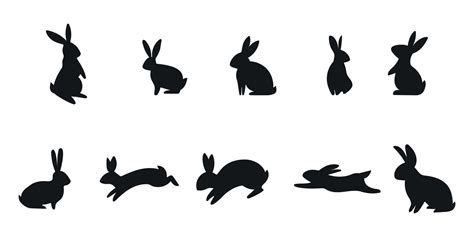 Standing Rabbit Vector Art Icons And Graphics For Free Download