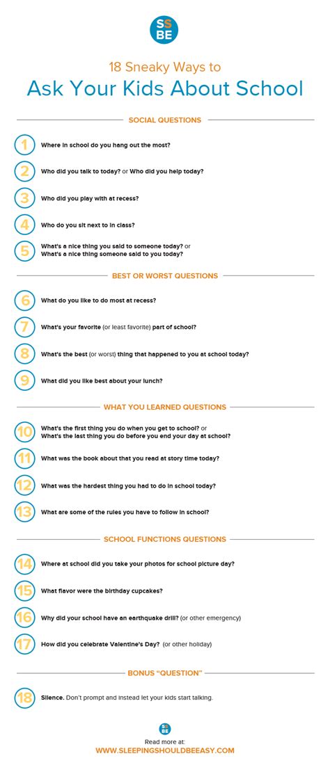 18 Sneaky But Effective Questions To Ask Kids How Was