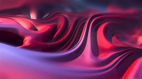 Download 1920x1080 Wallpaper Free Flow Ripple Pink Abstract Full Hd