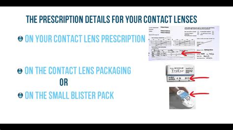 How To Read Your Contact Lens Prescription Youtube