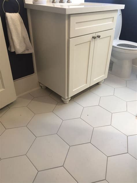 Timeless And Classic White Bath Accents Octagon Tile Bathroom Floor