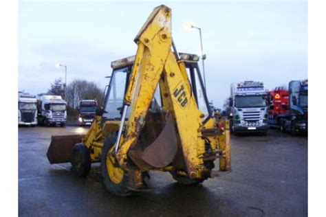 1985 Jcb 3cx 2wd Digger Loader With Perkins Engine All Glass Door No V5