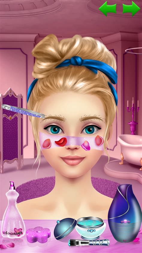 supermodel makeover spa makeup and dress up game for girls amazon de appstore for android