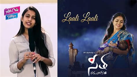 Niharika Konidela Launches Laali Laali Song From Seetha Ramuni Kosam