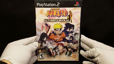 Naruto Ultimate Ninja Unboxing Ps Manual Box Art Disc Full Case Youtube