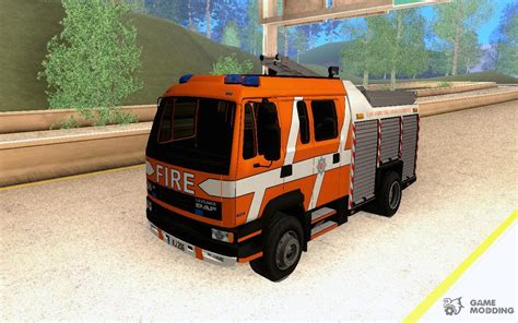 Leyland Daf 55 Fire Truck For Gta San Andreas