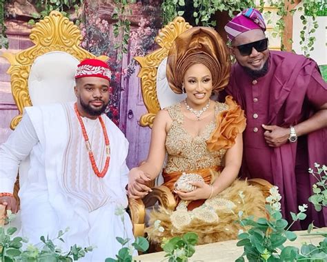 Photos from comedian Williams Uchemba's traditional wedding ceremony ...