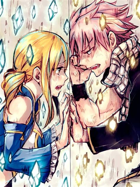 natsu dragneel and lucy heartfilia from fairy tail fairy tail nalu fairy tail lucy fairy tail