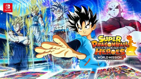 Super Dragon Ball Heroes World Mission Japanese Website Reveals New