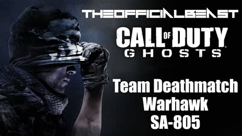 Call Of Duty Ghoststeam Deathmatch Cod Gameplay Warhawk Hd
