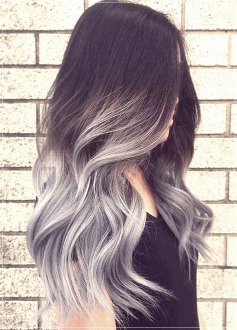 Thinking about dyeing your hair gray? Fashion hair dye 2019-2020: the most modern hair ...