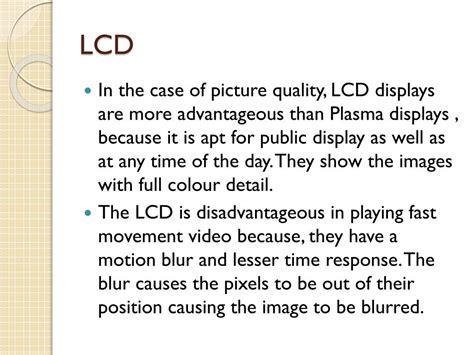 Ppt Plasma Vs Lcd Powerpoint Presentation Free Download Id2408593