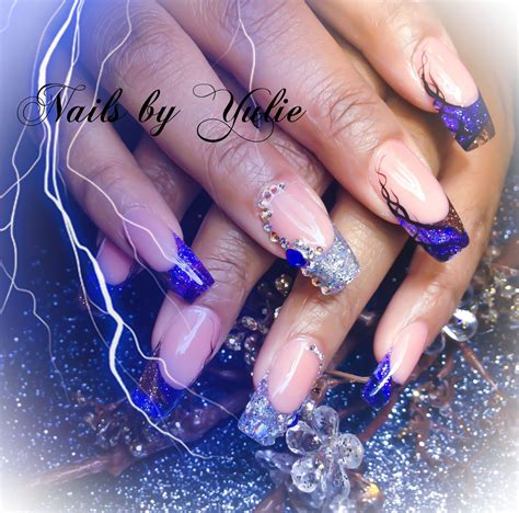 Take It To The Extreme Nail Bed Just Gorgeous With Two Tone Color