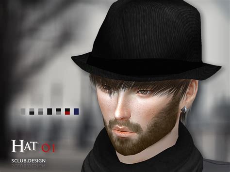 Sims 4 Ccs The Best Hat By S Club