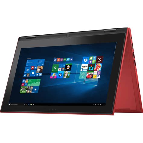 Colorful, lightweight and impressively versatile with four modes to travel with you anywhere. Dell 11.6" Inspiron 11 3000 Multi-Touch I3000-12100RED