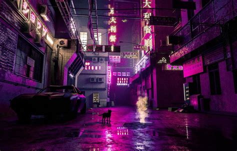 Neon City Cyberpunk Wallpapers Top Nh Ng H Nh Nh P