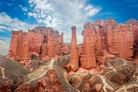 Zhangye Danxia National Geopark China With Map And Photos