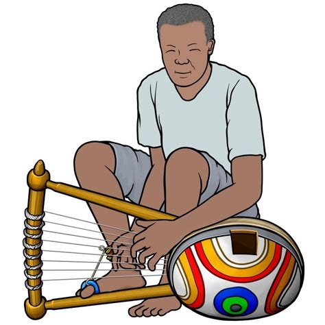 nyatiti the nyatiti is a eight stringed plucked lyre harp from kenya africa kenya folk