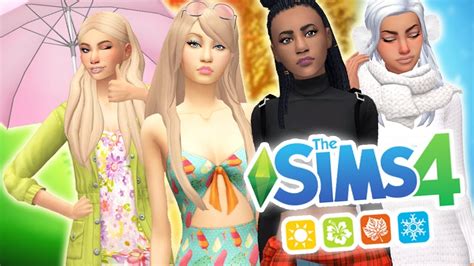 Four Seasons Create A Sims The Sims 4 Inspired Machinima Intro Cc