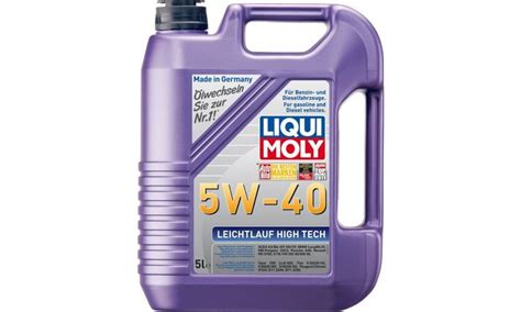 Leichtlauf High Tech 5W-40 5L | Car care, Diesel particulate filter, Oils