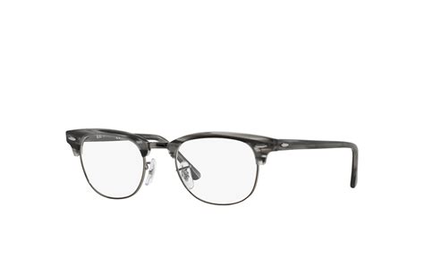 Clubmaster Eyeglasses With Grey Frame Rb5154 Ray Ban® Us