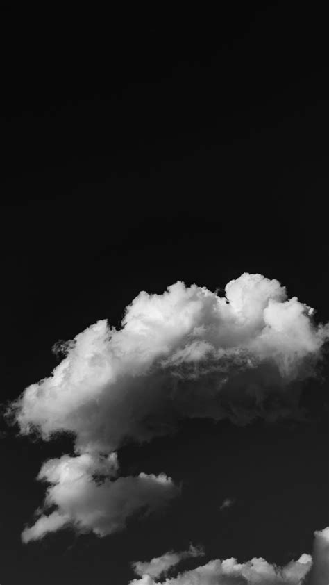 Download Wallpaper 1080x1920 Clouds Sky Bw Porous Samsung Galaxy S4