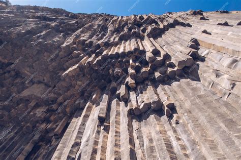Premium Photo Basalt Columns In Armenia Symphony Of Stones Tourist
