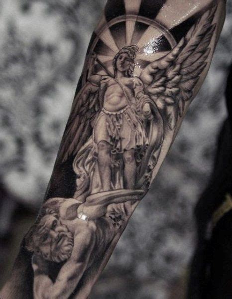 What a particular tattoos means when used by a woman is not the same as its meaning when a man goes for the same. Top 73 St Michael Tattoo Ideas [2020 Inspiration Guide ...