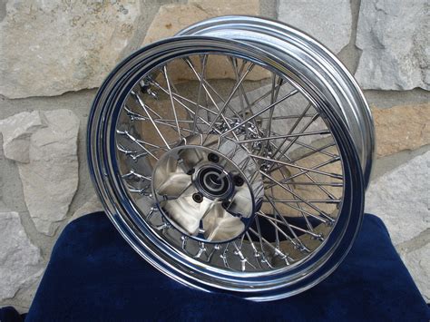 16x55 80 Spoke Dna Wide Cush Hub Rear Wheel For Harley Touring 09 Up