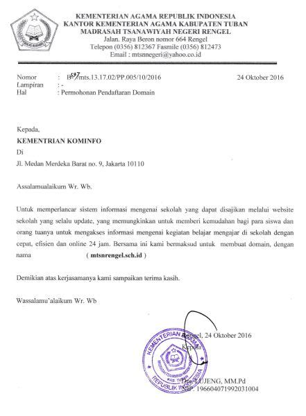 Contoh Surat Permohonan Ke Kominfo Homecare24