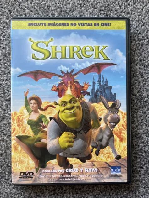 Shrek Dvd 2001 Spanish Version £099 Picclick Uk