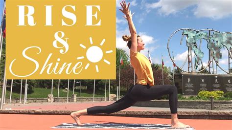 Maybe you would like to learn more about one of these? Rise & Shine | 15 Minute Morning Yoga Flow for Strength ...