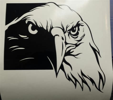 Eagle Head Decal