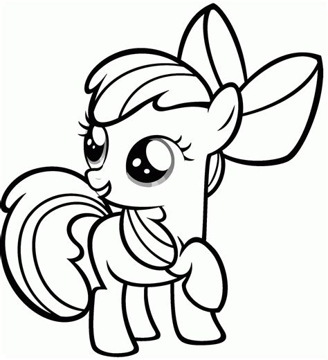 Cartoon Unicorn Coloring Pages Cute - Coloring Home