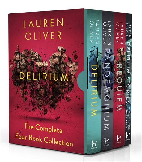 delirium series the complete 4 books collection box set by lauren oliver delirium pandemonium