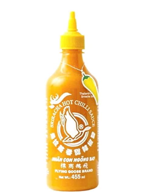 Flying Goose Yellow Sriracha Sauce 455ml Amazon De Lebensmittel And Getränke