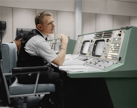 Gene Kranz Nasa Flight Director During Many Of The Gemini And Apollo Missions In The 1960s