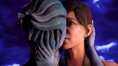 Mass Effect™ Andromeda Sara And Peebee Romance Youtube