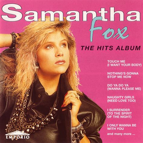 Samantha Fox The Hits Album Cd Compilation Discogs