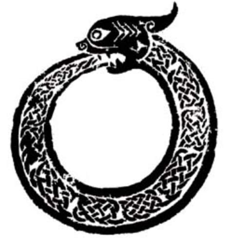 Ouroboros Viking Symbols Ouroboros Art Ouroboros