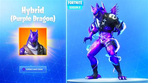 The New Fortnite Purple Dragon Skin Fortnite Free Skin Rewards