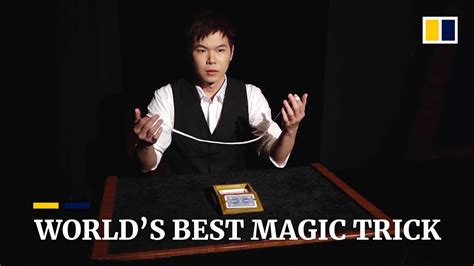 Chinese Magician Performs Worlds Best Magic Trick Youtube