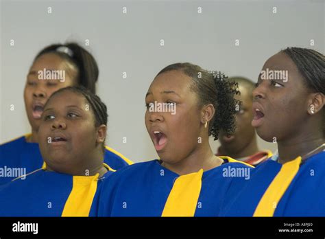 Youth Student Teen Teenager School Music Choir Sing Singing Black Hi