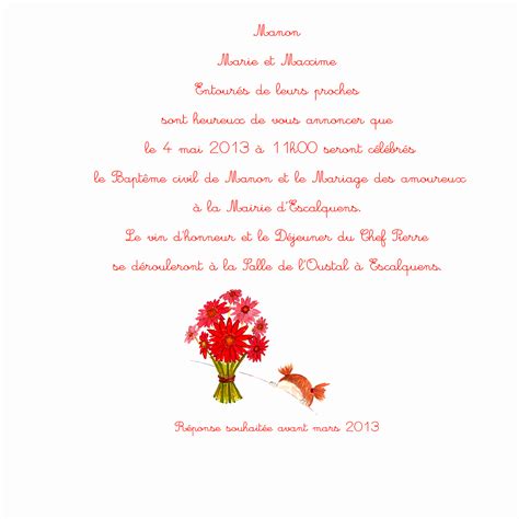 If you want to download the image above, right click on the find out the most recent images of carte invitation mariage texte here, and also you can get the image here simply image posted uploaded by admin. Les Meilleur Exemple De Lettre D'invitation À Une Fête Pdf Mewshatco Exemple De Lettre D ...