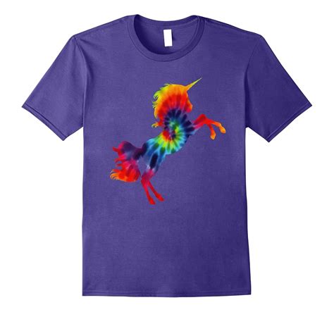Tie Dye Unicorn Shirt Colorful Magic Rainbow Unicorn Lovers Fl