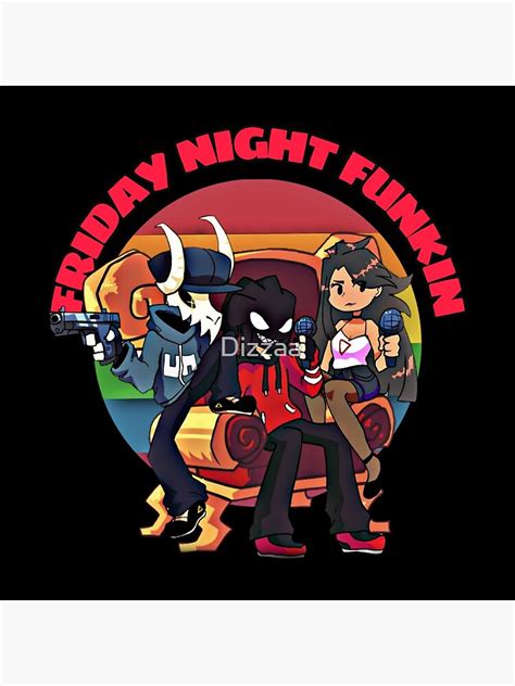 Friday Night Funkin The Best Characters Unique Fnf Poster By Dizzaa